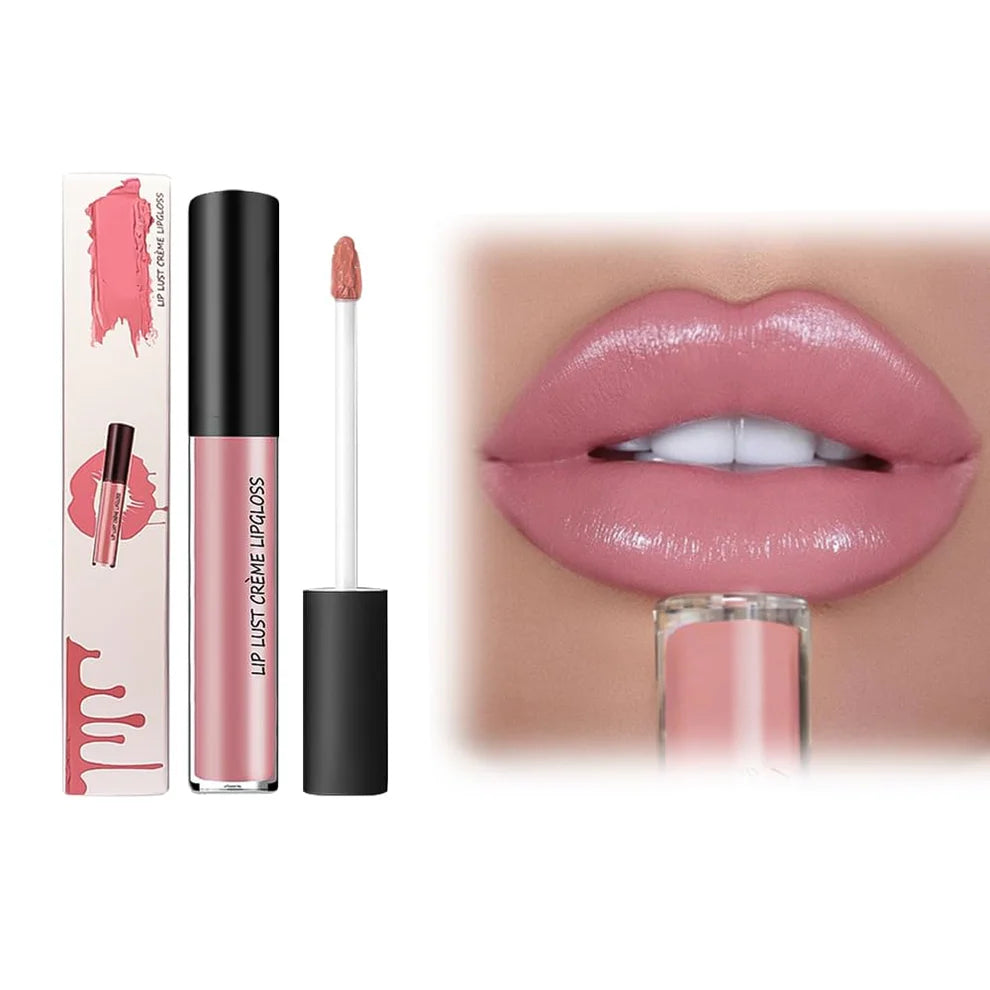 KAMOJI Lips Staining Lip Oil, 2025 New 12 Colors Cream Texture Lipstick Long-Lasting Moisturizing Lip Oil, Upgrade Waterproof Lipstick Creamy Lip Gloss Non-stick to Cup