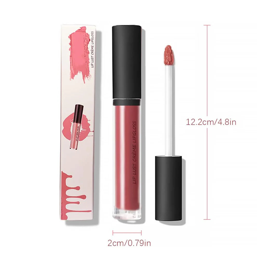 KAMOJI Lips Staining Lip Oil, 2025 New 12 Colors Cream Texture Lipstick Long-Lasting Moisturizing Lip Oil, Upgrade Waterproof Lipstick Creamy Lip Gloss Non-stick to Cup