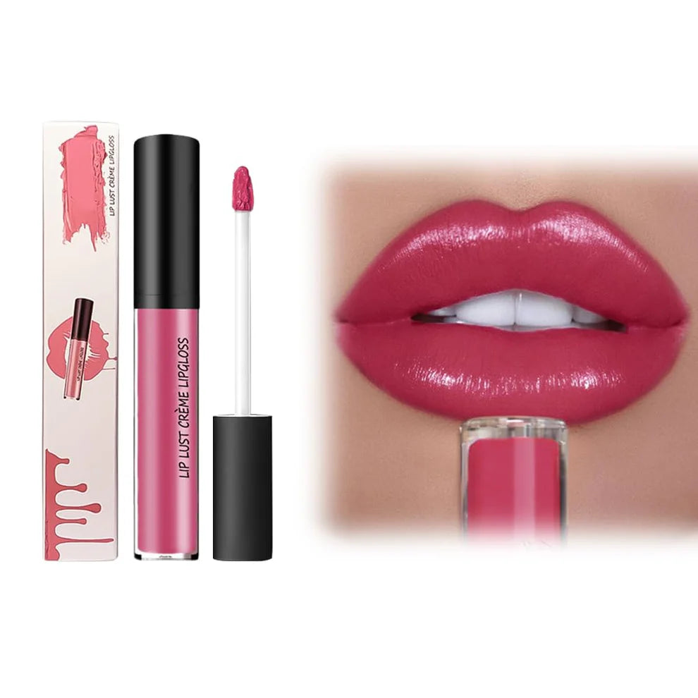 KAMOJI Lips Staining Lip Oil, 2025 New 12 Colors Cream Texture Lipstick Long-Lasting Moisturizing Lip Oil, Upgrade Waterproof Lipstick Creamy Lip Gloss Non-stick to Cup
