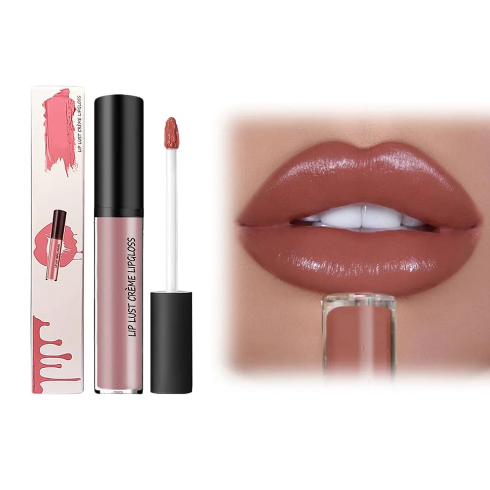KAMOJI Lips Staining Lip Oil, 2025 New 12 Colors Cream Texture Lipstick Long-Lasting Moisturizing Lip Oil, Upgrade Waterproof Lipstick Creamy Lip Gloss Non-stick to Cup