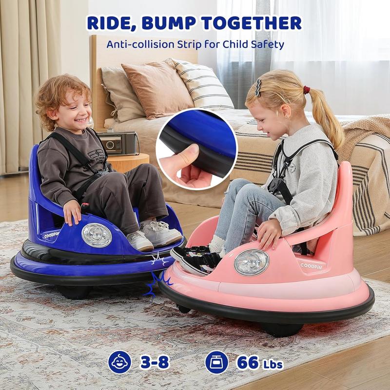 Vibrant Kids Spin Car