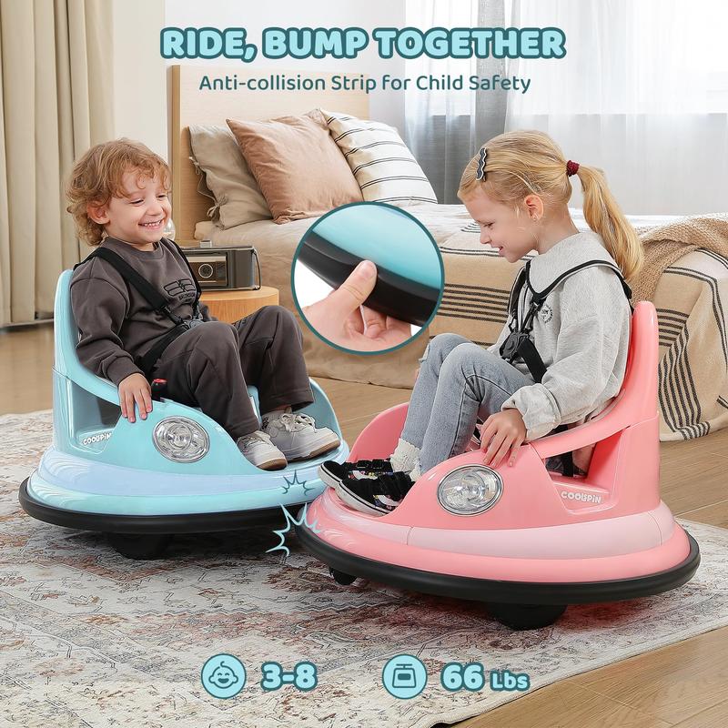 Vibrant Kids Spin Car