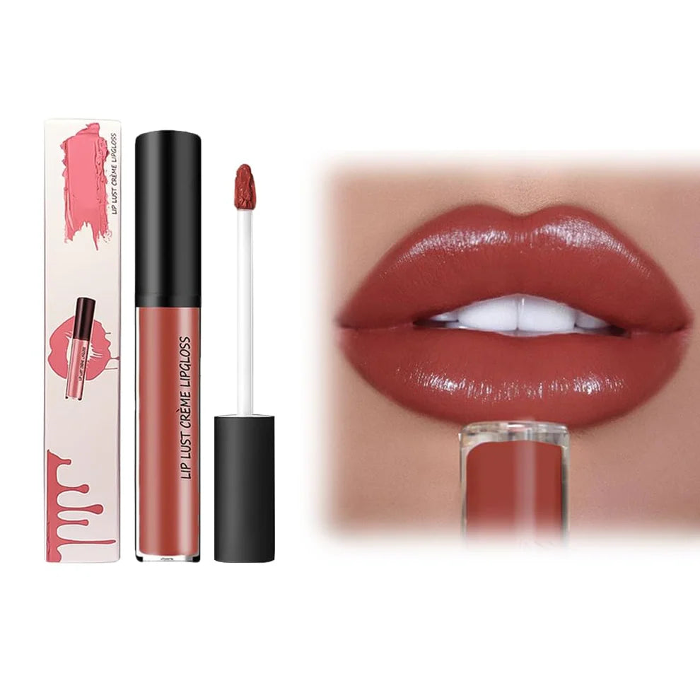 KAMOJI Lips Staining Lip Oil, 2025 New 12 Colors Cream Texture Lipstick Long-Lasting Moisturizing Lip Oil, Upgrade Waterproof Lipstick Creamy Lip Gloss Non-stick to Cup