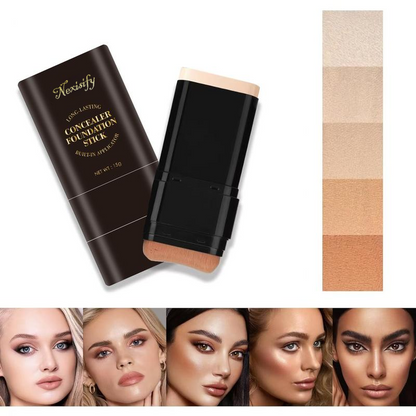 💞Final 3 Hours: 70%OFF🔥 Foundation Concealer Stick Dual-ended brush head for flawless skin