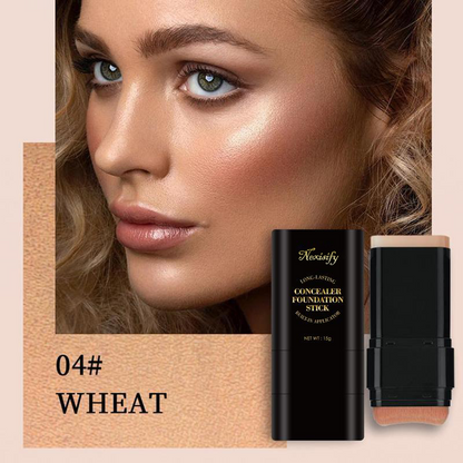 💞Final 3 Hours: 70%OFF🔥 Foundation Concealer Stick Dual-ended brush head for flawless skin