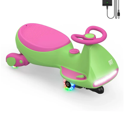🐑 🐑 Electric Wiggle Car for Kids – 2 Speeds, Lights & Music