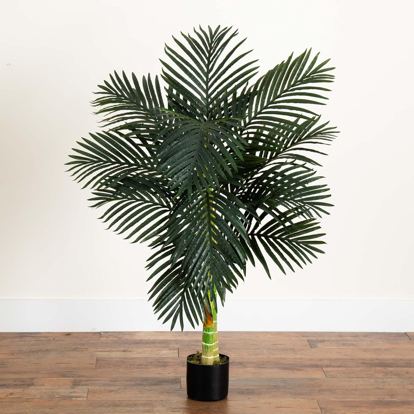 Nearly Natural 4ft. Golden Cane Palm Artificial Tree