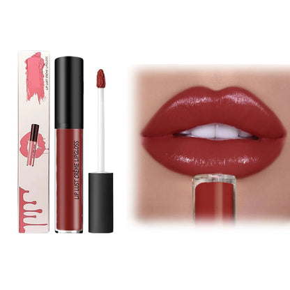KAMOJI Lips Staining Lip Oil, 2025 New 12 Colors Cream Texture Lipstick Long-Lasting Moisturizing Lip Oil, Upgrade Waterproof Lipstick Creamy Lip Gloss Non-stick to Cup