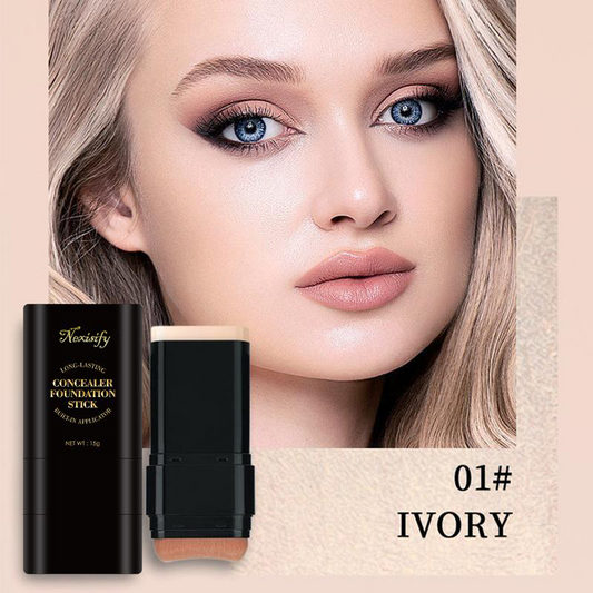 💞Final 3 Hours: 70%OFF🔥 Foundation Concealer Stick Dual-ended brush head for flawless skin