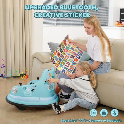 Vibrant Kids Spin Car