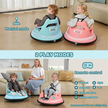 Vibrant Kids Spin Car