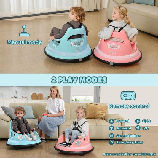 Vibrant Kids Spin Car