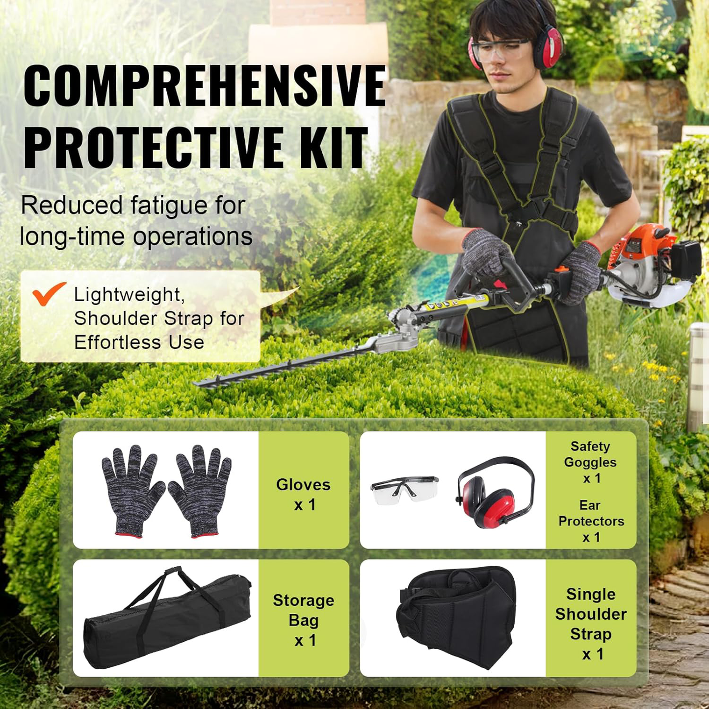 6-IN-1 MULTIFUNCTIONAL TRIMMER，Ultimate Yard Care Set