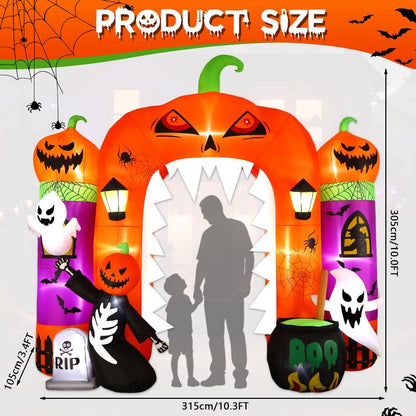 🎉Giant Halloween Pumpkin Inflatable 🎉