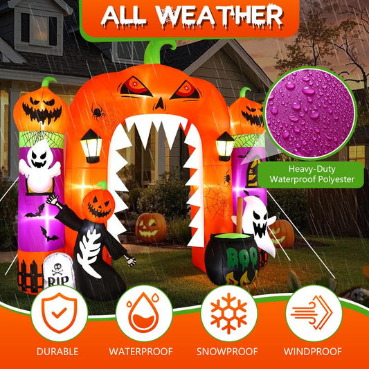 🎉Giant Halloween Pumpkin Inflatable 🎉